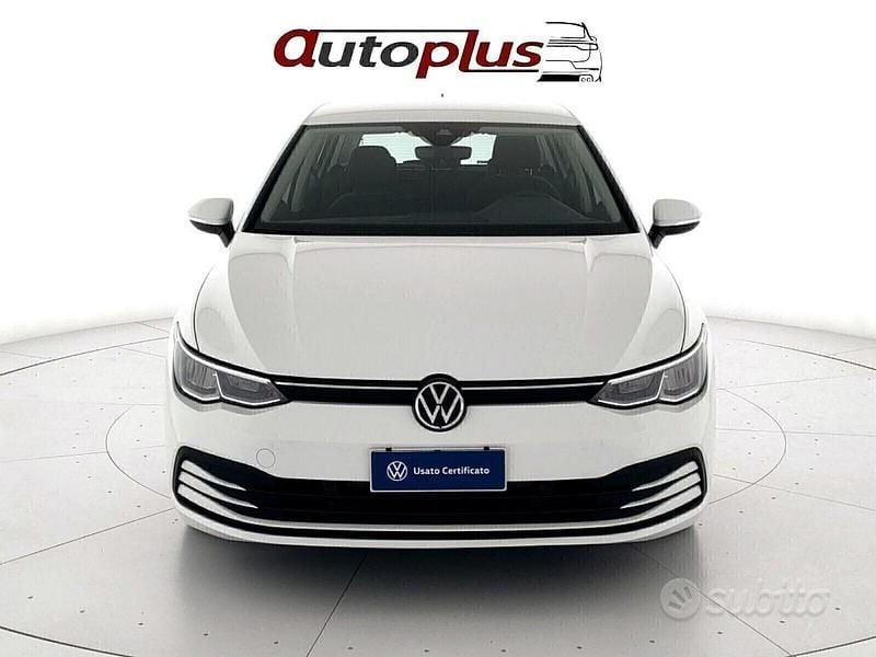 Usata VW Golf VIII 130 CV (95 kW) 2020 Bianco Berlina