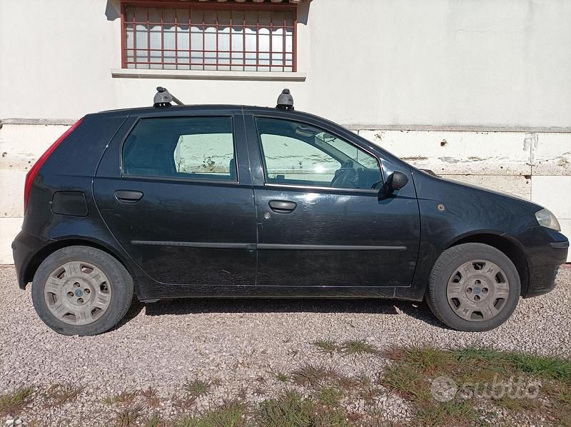 Usata Fiat Punto 2003 Nero Utilitaria