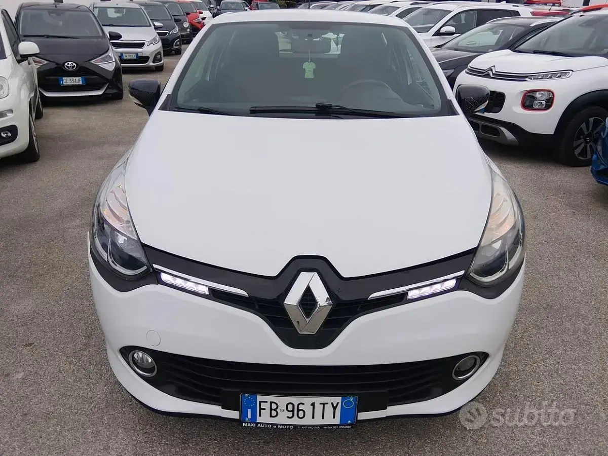 Usata Renault Clio IV 75 CV (55 kW) 2016 Bianco Berlina