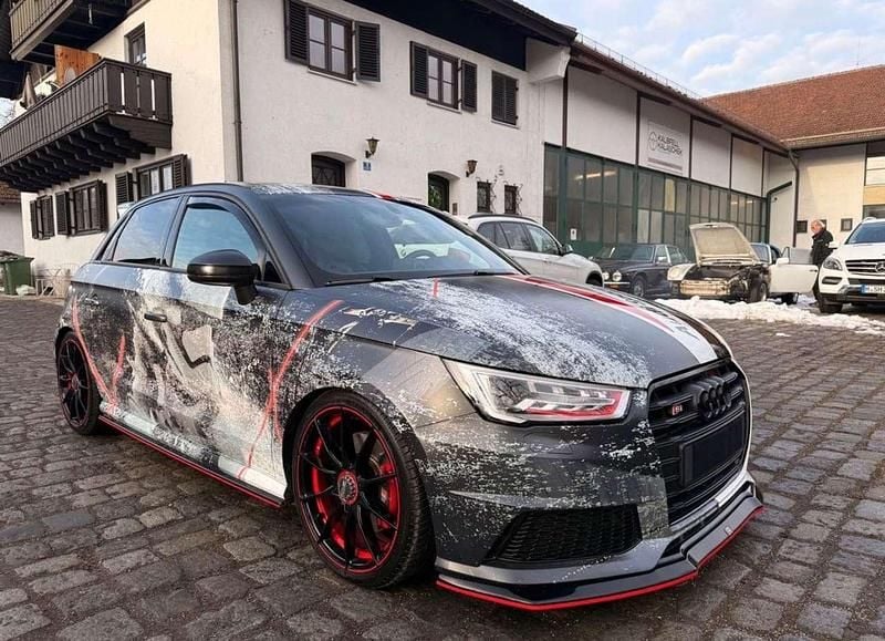 Usata Audi S1 Sportback 305 CV (224 kW) 2018 Grigio daytona Utilitaria