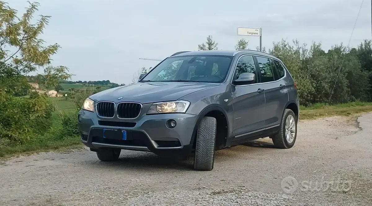 Usata BMW X3 184 CV (135 kW) 2011 Grigio SUV