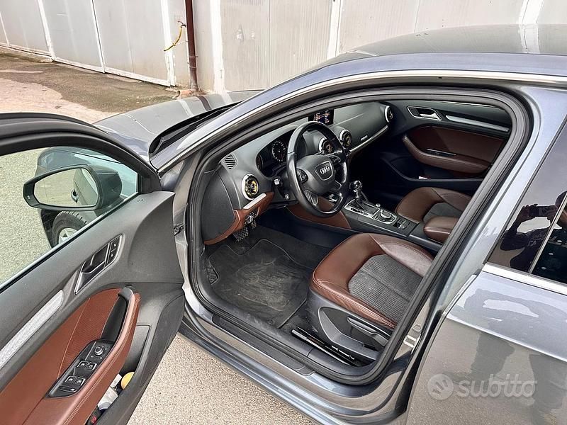 Usata Audi A3 Ambiente 184 CV (135 kW) 2013 Grigio Berlina