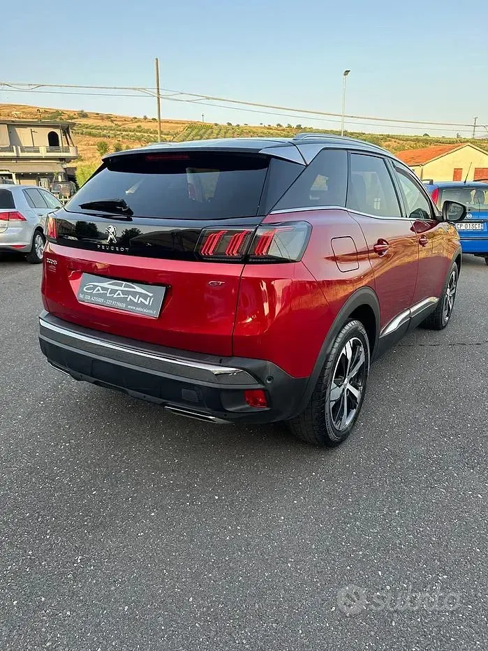 Usata Peugeot 3008 GT 131 CV (96 kW) 2021 Rosso SUV
