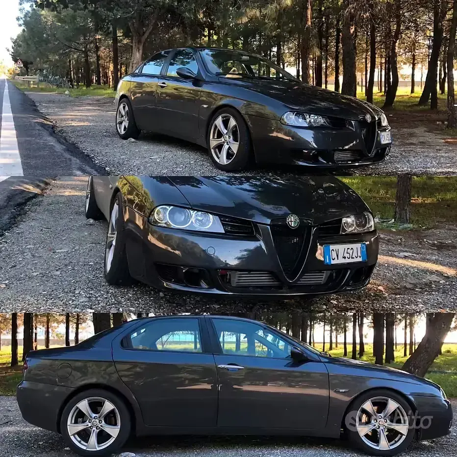 Usata Alfa Romeo 156 116 CV (85 kW) 2005 Nero Berlina