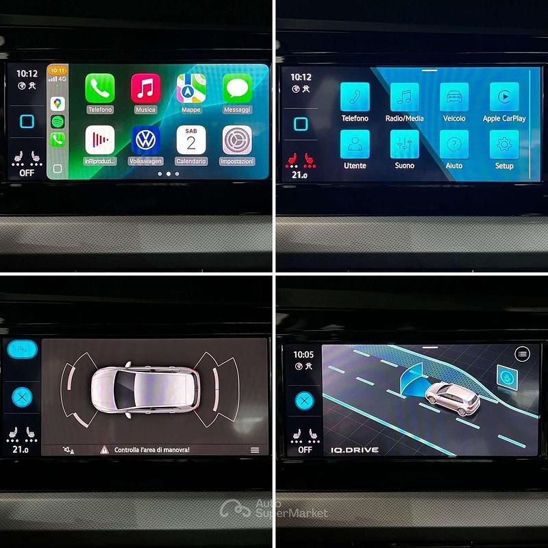 Usata VW Golf VIII Life 90 CV (66 kW) 2020 "deep black pearl" cod. c9x Berlina