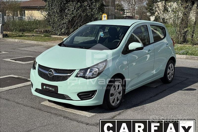 Usata Opel Karl 75 CV (55 kW) 2017 Verde Utilitaria