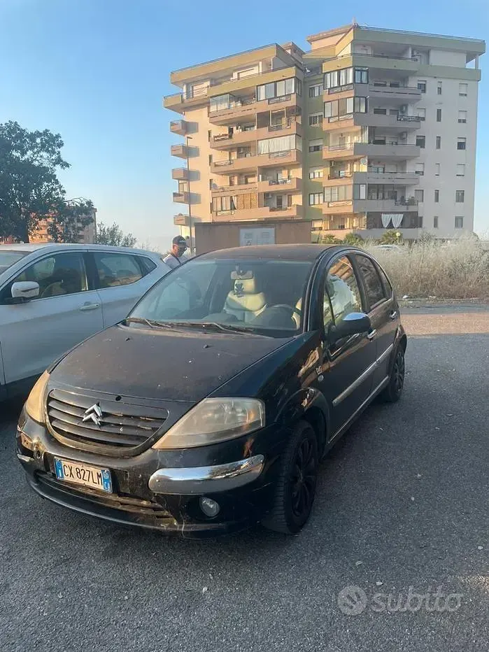 Usata Citroën C3 60 CV (44 kW) 2005 Nero Utilitaria