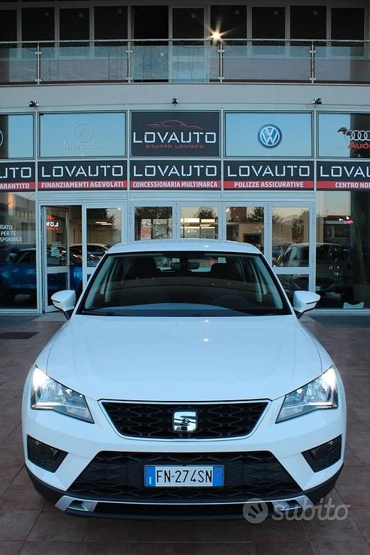 Bianco Usata 2018 Seat Ateca Ecomotive SUV | 13.900 € (Buon prezzo) - Immagine 1/4