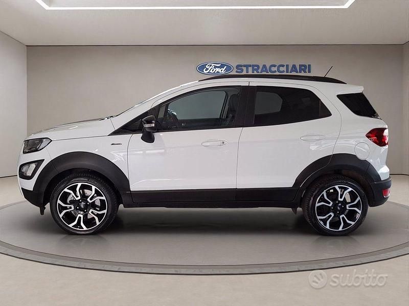 Usata Ford Ecosport Active 125 CV (91 kW) 2022 Bianco metallizzato SUV