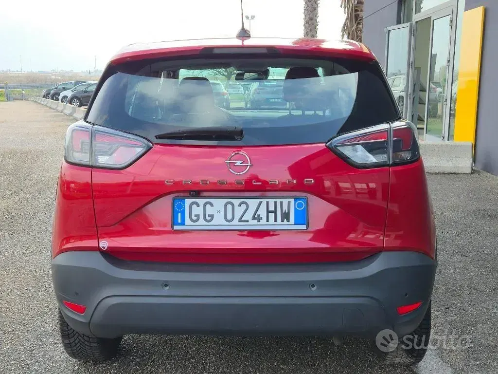 Usata Opel Crossland X Edition 83 CV (61 kW) 2021 Rosso SUV