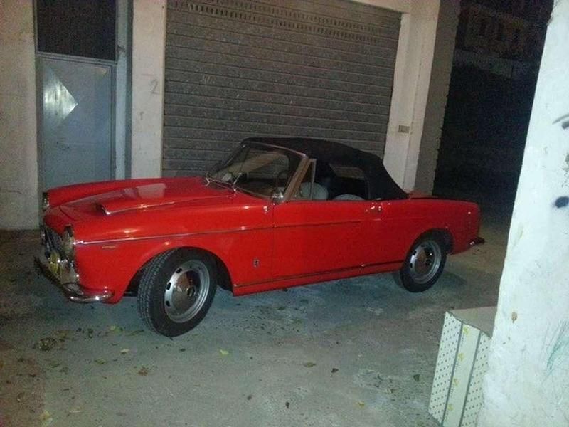 Usata Fiat 1600S 101 CV (74 kW) 1963 Rosso Cabrio