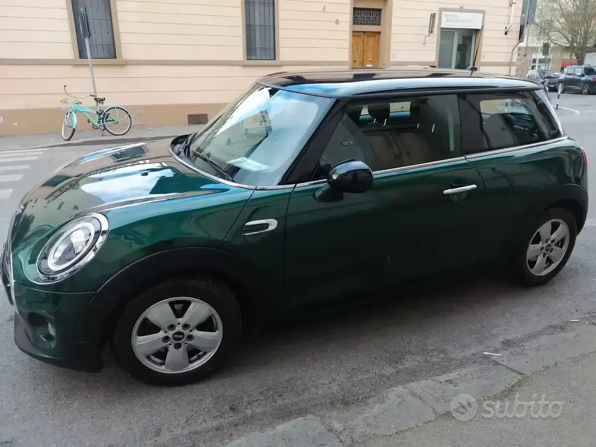 Usata Mini Cooper 136 CV (100 kW) 2018 Verde Utilitaria