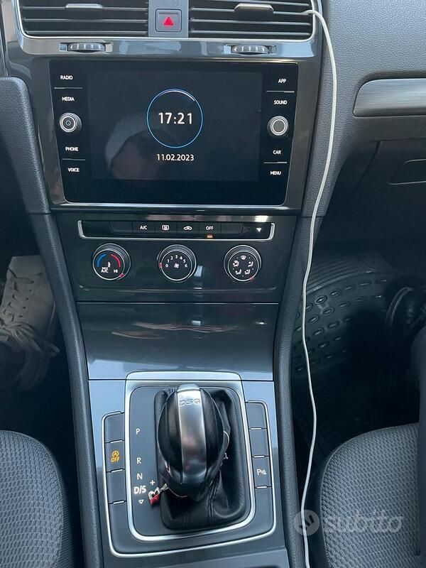 Usata VW Golf VII Business 115 CV (84 kW) 2019 Grigio Utilitaria