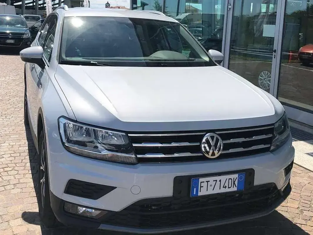 Usata VW Tiguan Allspace Edition 150 CV (110 kW) 2018 Bianco SUV