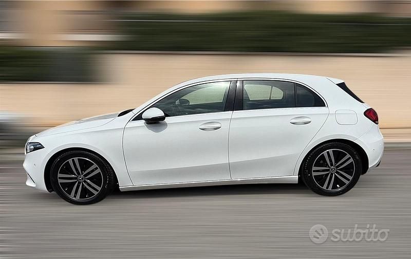 Usata Mercedes A180 116 CV (85 kW) 2019 Bianco Berlina