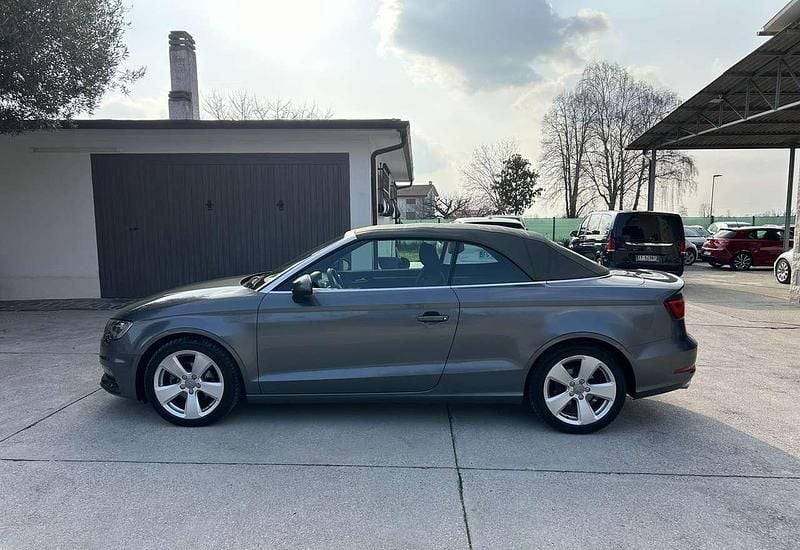 Usata Audi A3 Cabriolet Sport 150 CV (110 kW) 2015 Grigio Cabrio