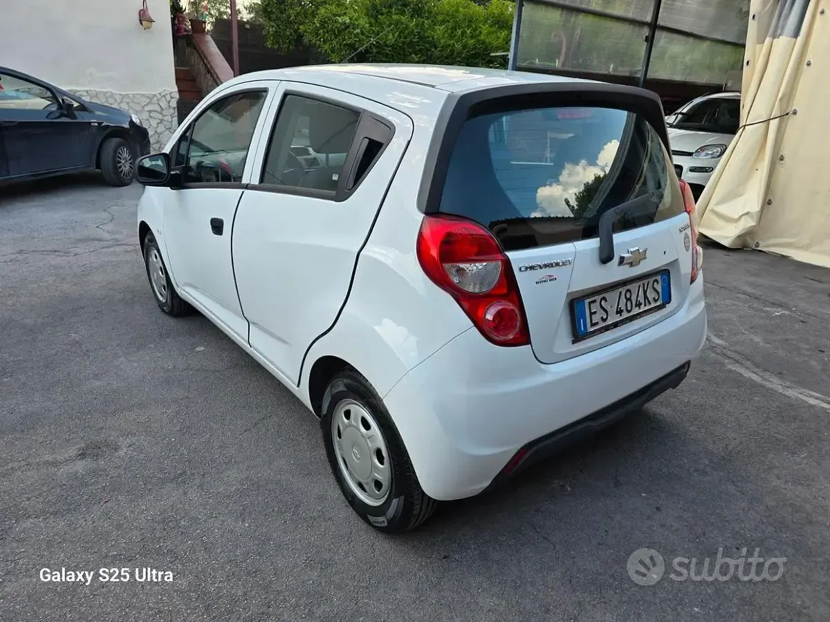 Usata Chevrolet Spark LS 68 CV (50 kW) 2013 Bianco Utilitaria