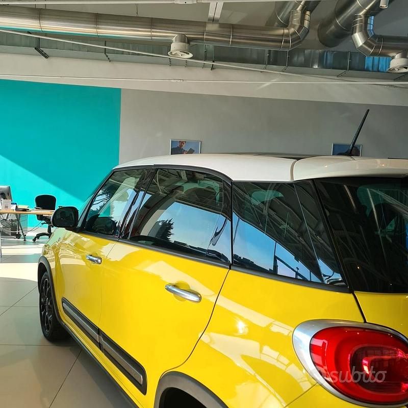 Usata Fiat 500L Trekking 120 CV (88 kW) 2014 Giallo Monovolume