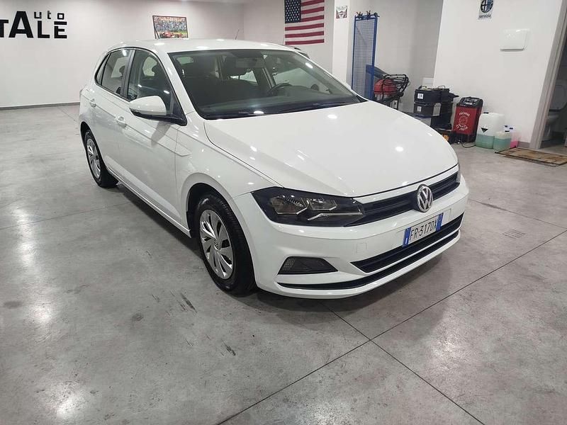 Usata VW Polo Comfortline 80 CV (58 kW) 2018 Bianco Utilitaria