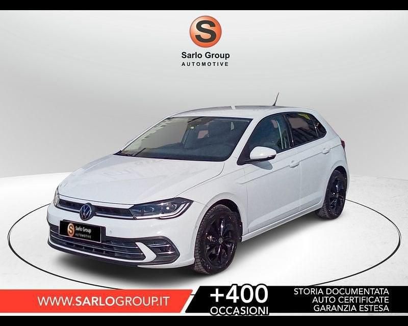 Begagnad VW Polo Style 95 HK (69 kW) 2021 Vit Halvkombi