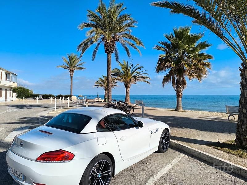 Usata BMW Z4 156 CV (114 kW) 2015 Bianco Cabrio