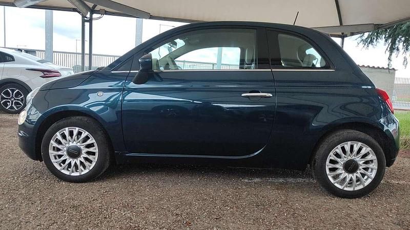 Usata Fiat 500 Lounge 69 CV (50 kW) 2020 Blu/azzurro Utilitaria