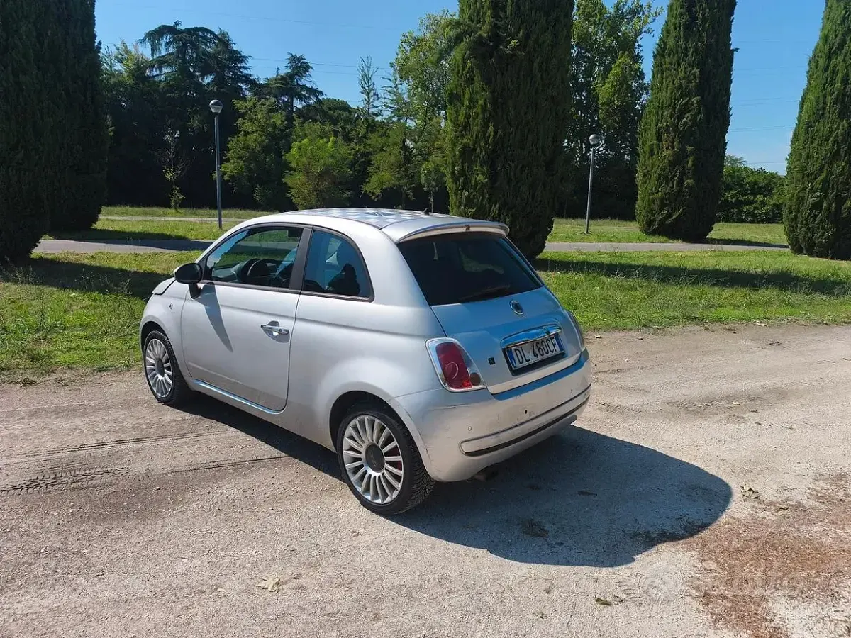 Usata Fiat 500 100 CV (73 kW) 2007 Grigio Utilitaria
