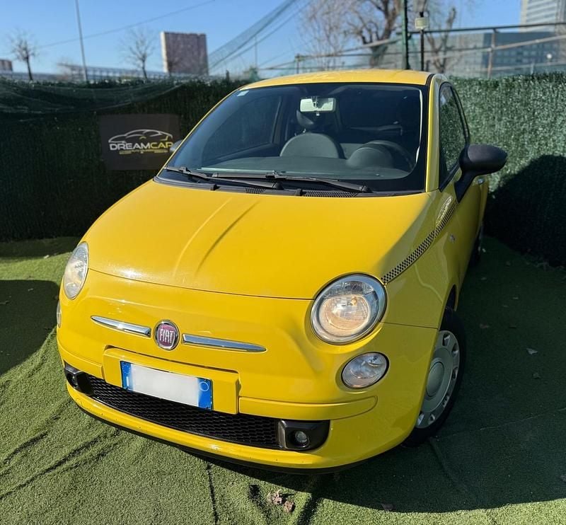 Usata Fiat 500 74 CV (54 kW) 2009 Giallo Cabrio