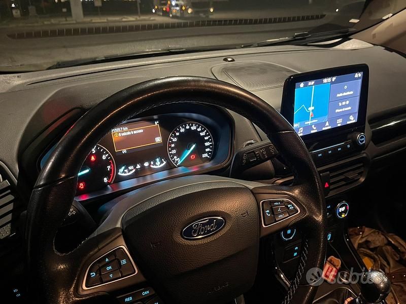 Usata Ford Ecosport ST-Line 100 CV (73 kW) 2019 Nero SUV