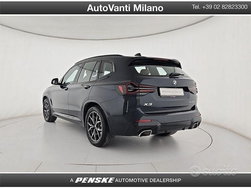 Usata BMW X3 M Sport 190 CV (139 kW) 2021 Blu SUV