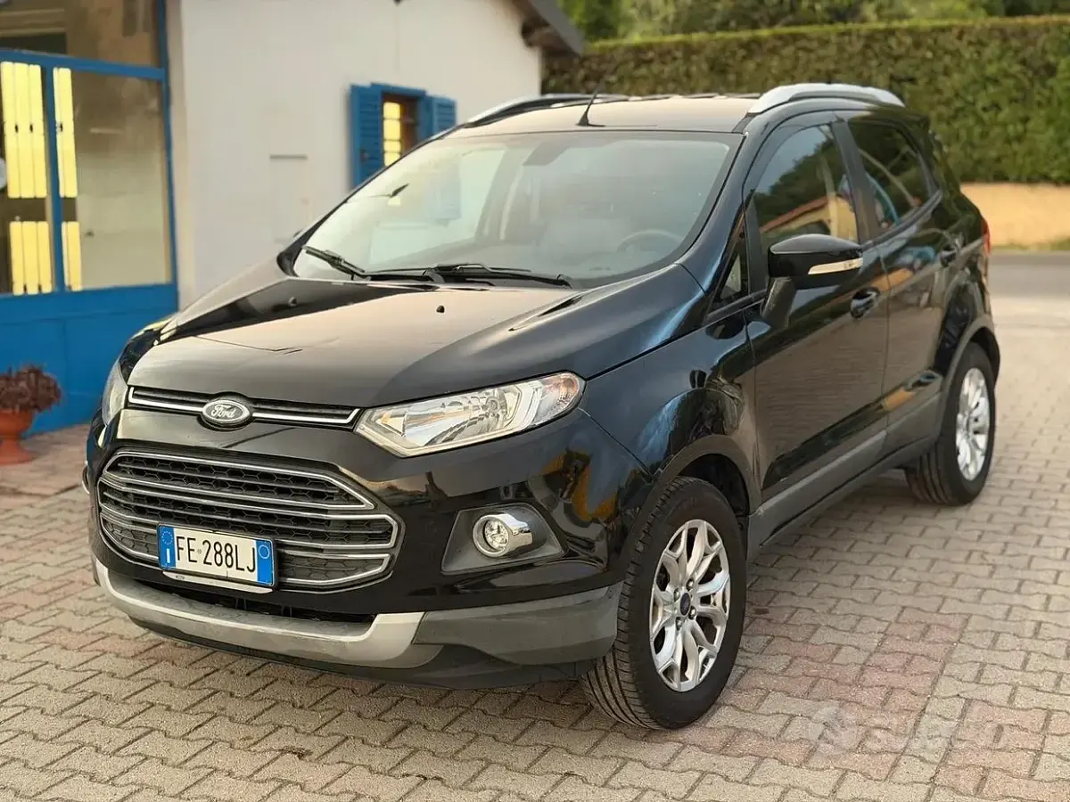 Usata Ford Ecosport Business Edition 95 CV (69 kW) 2016 Nero SUV
