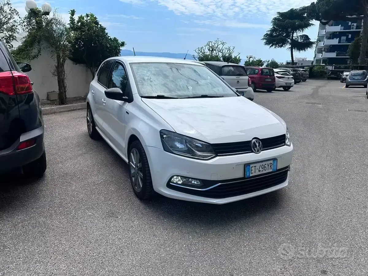 Usata VW Polo 90 CV (66 kW) 2014 Bianco Berlina