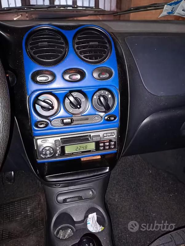 Usata Chevrolet Matiz SE 50 CV (36 kW) 2001 Blu Utilitaria