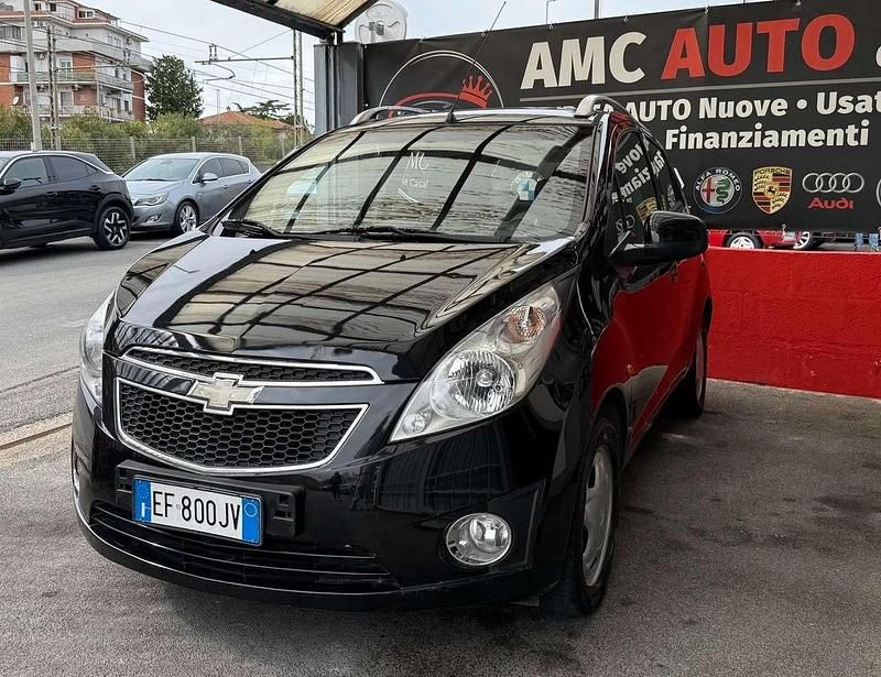 Usata Chevrolet Spark LS 68 CV (50 kW) 2010 Nero Utilitaria