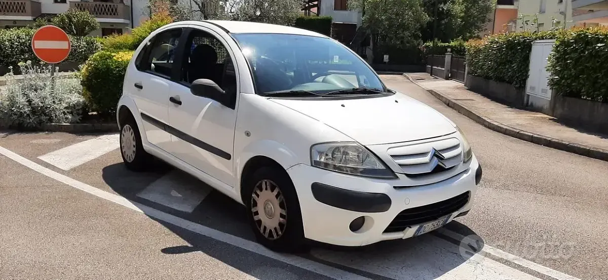 Usata Citroën C3 68 CV (50 kW) 2006 Bianco Furgone