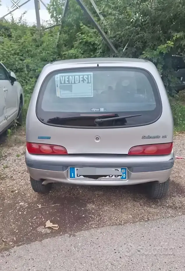 Usata Fiat Seicento 2004 Grigio