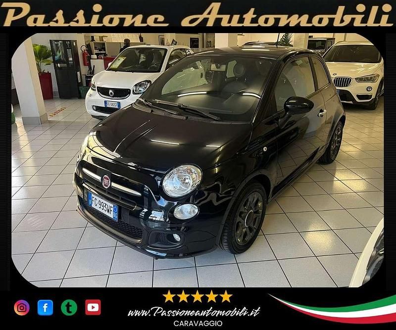 Nero Usata 2015 Fiat 500 S Due volumi | 6890 € (Buon prezzo) - Immagine 1/4