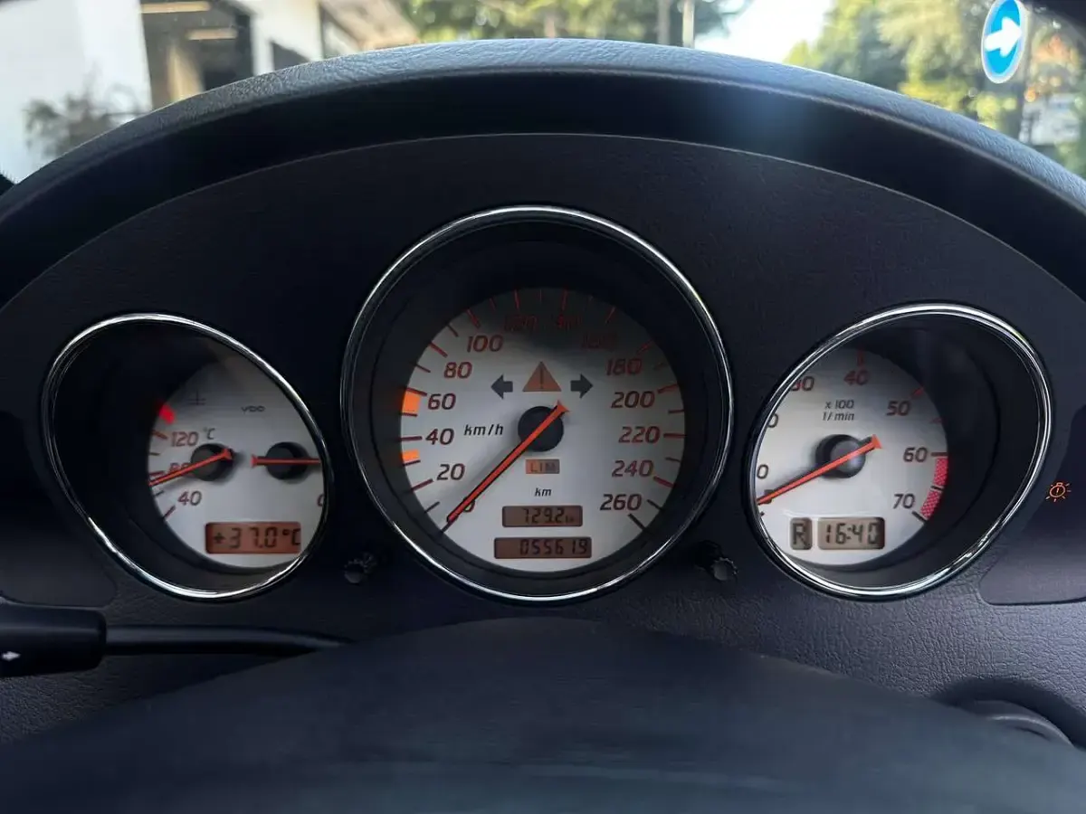 Usata Mercedes SLK320 218 CV (160 kW) 2003 Argento brillante Cabrio