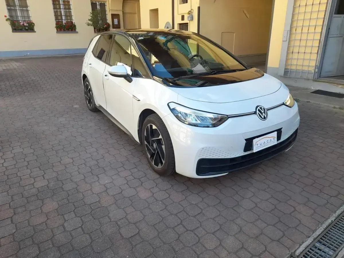 Usata VW ID.3 Pro Performance 150 kW (204 CV) 2020 Bianco Utilitaria