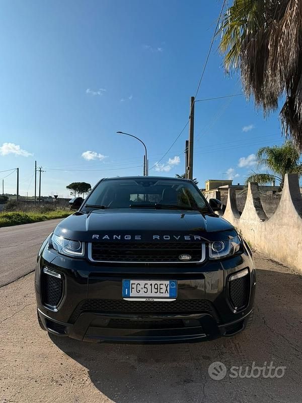 Usata Land Rover Range Rover evoque Dynamic 180 CV (132 kW) 2017 Nero SUV