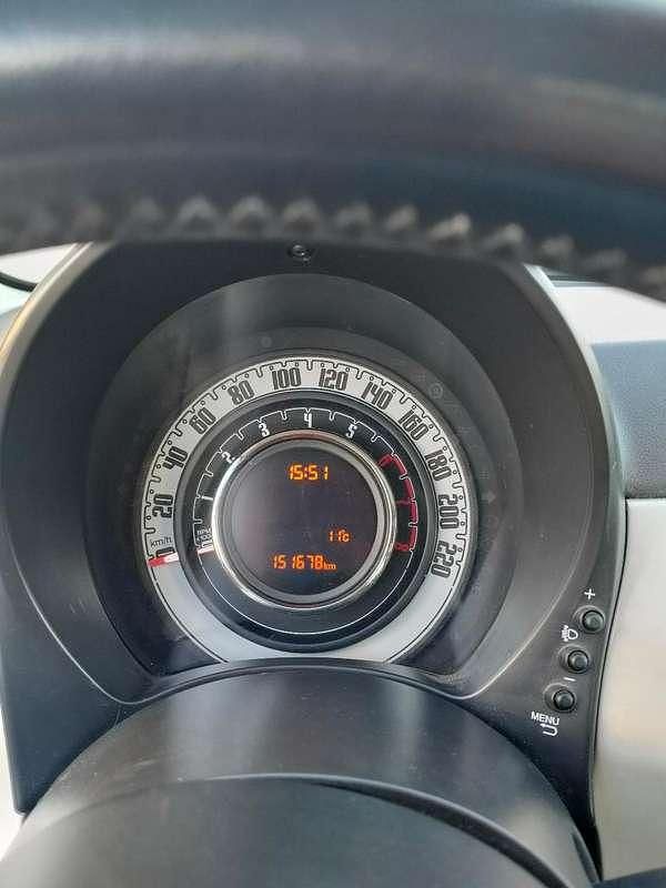 Usata Fiat 500 Lounge 69 CV (50 kW) 2015 Bianco Utilitaria