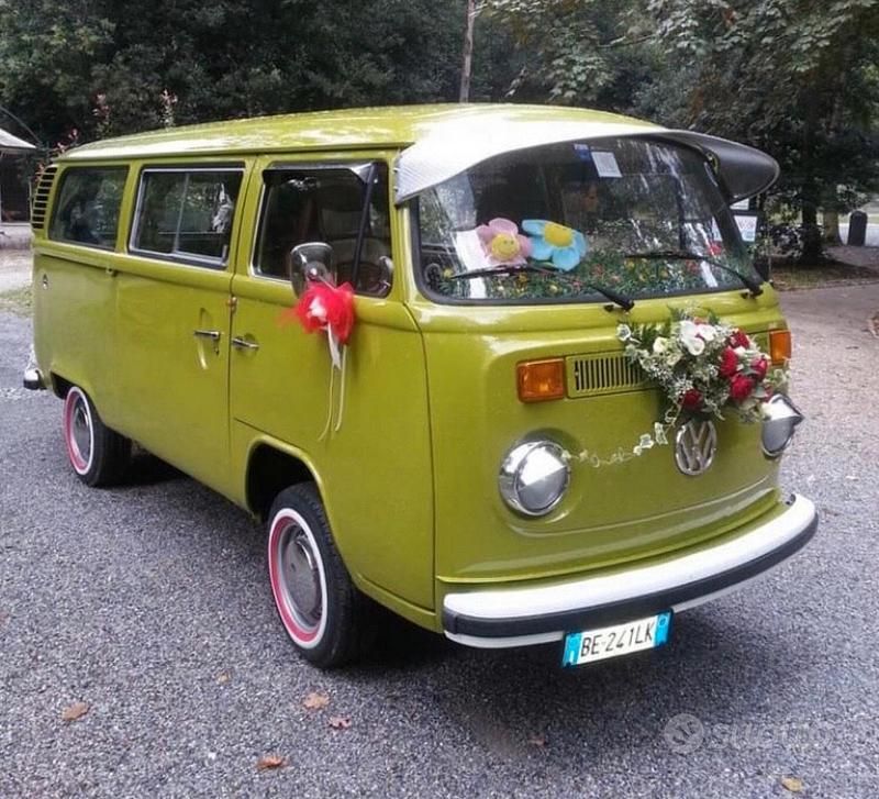 Usata VW Transporter 1970 Verde Furgone