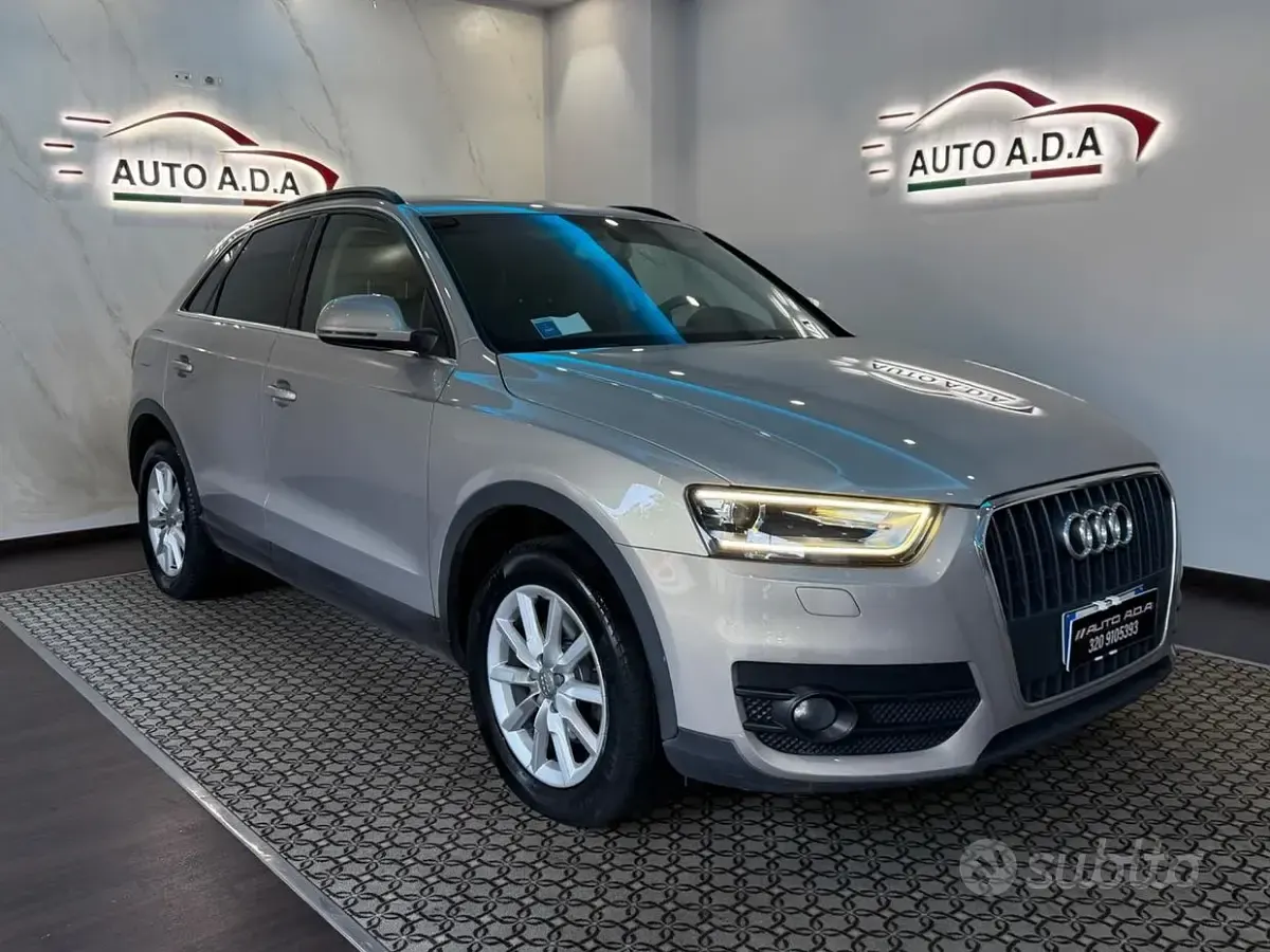 Usata Audi Q3 Advanced 140 CV (102 kW) 2012 Grigio SUV
