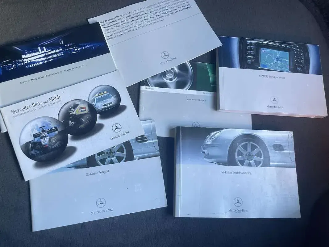 Usata Mercedes SL350 245 CV (180 kW) 2003 Cabrio