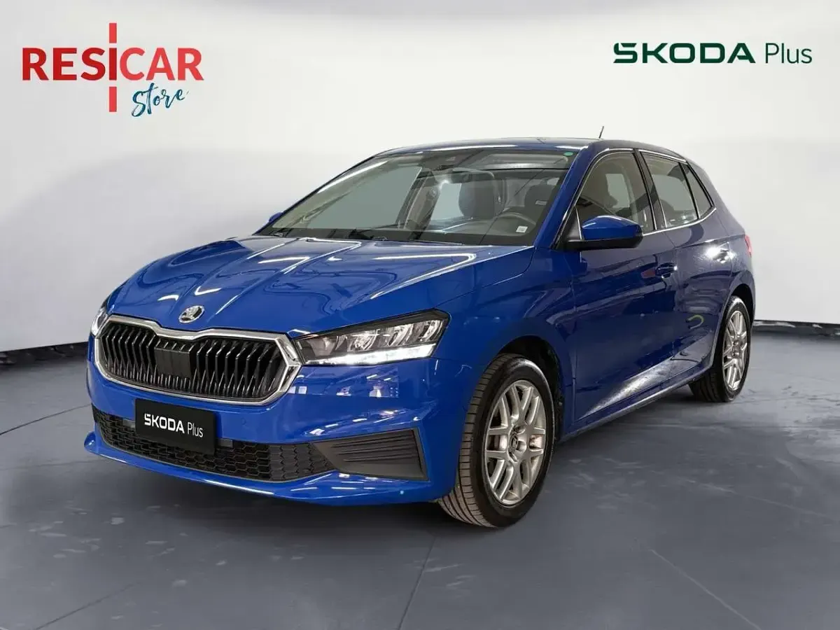 Usata Skoda Fabia Ambition 80 CV (58 kW) 2023 Blu Utilitaria