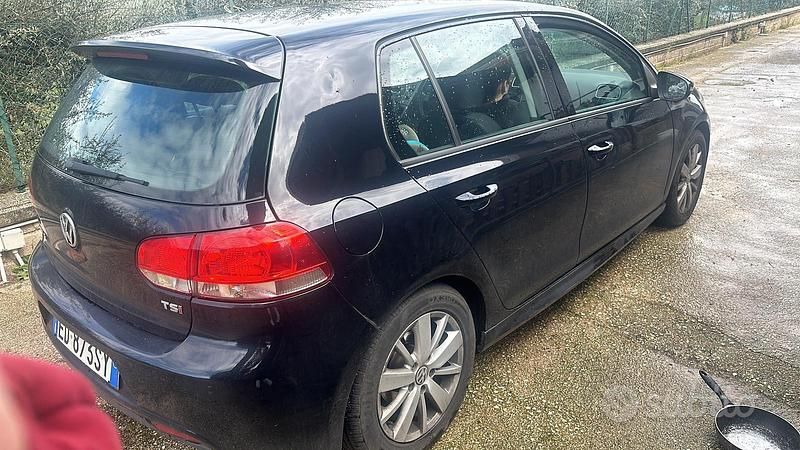 Usata VW Golf VI Edition 122 CV (89 kW) 2011 Nero Utilitaria