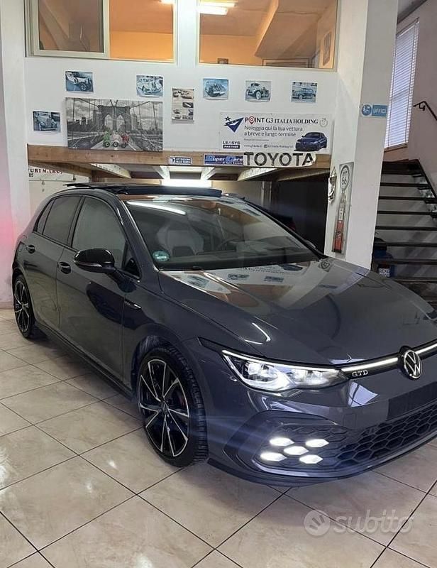 Usata VW Golf VIII GTD 200 CV (147 kW) 2023 Grigio Berlina