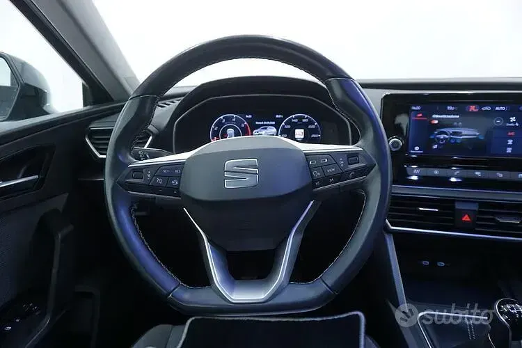 Usata Seat Leon ST Style 116 CV (85 kW) 2023 Nero Station wagon