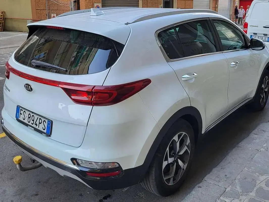 Usata Kia Sportage GT-Line 136 CV (100 kW) 2019 Bianco SUV
