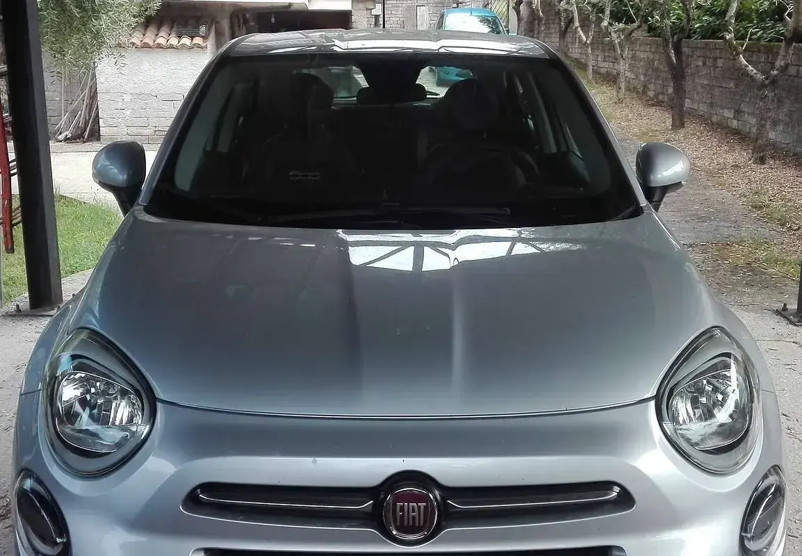 Usata Fiat 500X Cross 95 CV (69 kW) 2020 Argento SUV